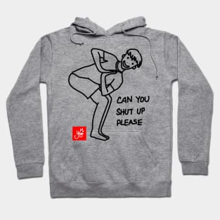 CAN YOU SHUT UP PLEASE (YOGA) Hoodie